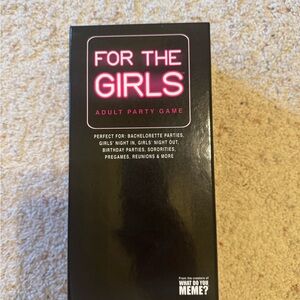 BRAND NEW For The Girls Adult Party Game - Bachelorette Party, girls night out